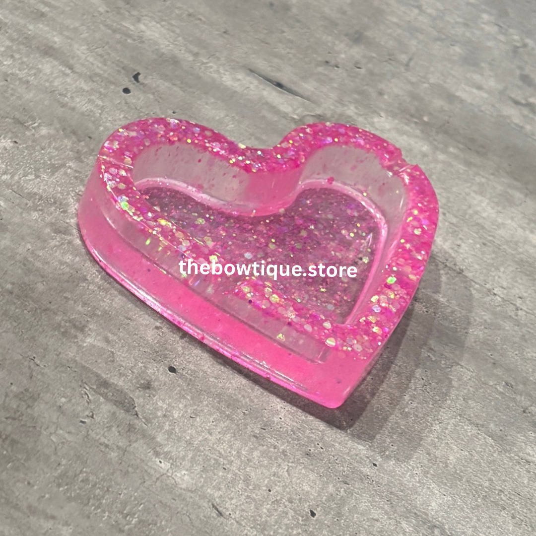 pink glitter ashtray